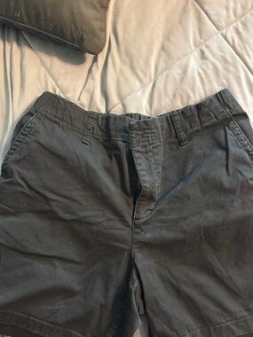 Old Navy Black Flat-Front Women's Shorts